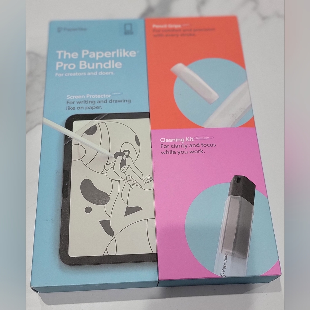 Paperlike Pro Screen Protector Bundle for iPad Pro 11”/iPad Air 10.9” NEW Sealed